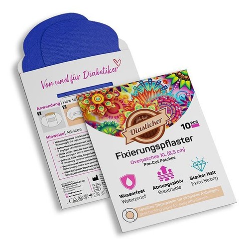Overpatch XL Emplâtre de Fixation (8,5 CM) - Différentes Couleurs Diasticker Di - Picture 6 of 13