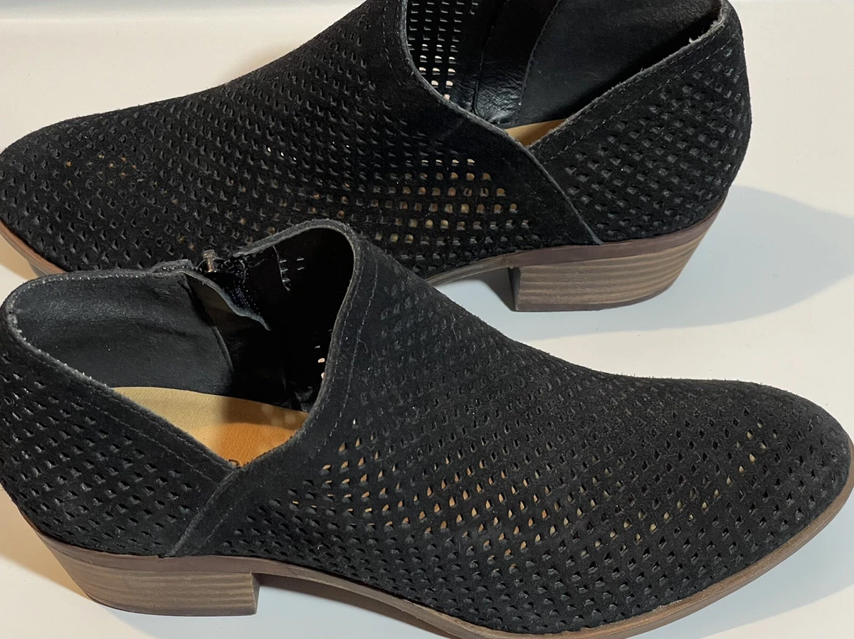 Lucky brand perforated best sale booties