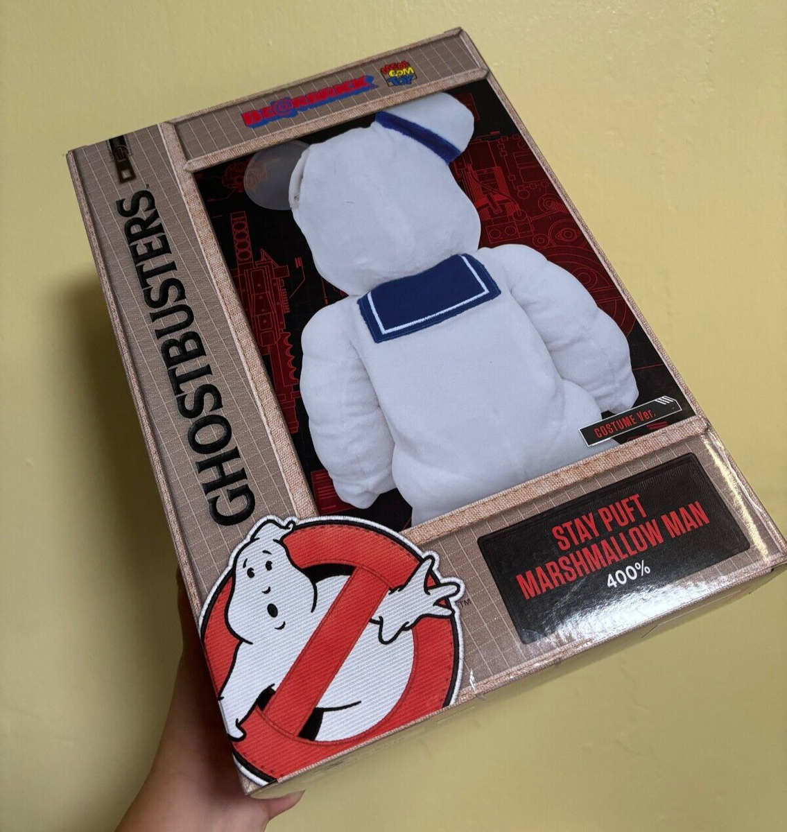 Medicom Toy Be@rbrick 400% Stay Puft Marshmallow Man Costume Medicom Toy Be@rbrick 400% Stay Puft Marshmallow Man Costume
