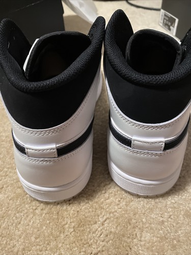 Nike Air Jordan 1 Mid SE 'Diamond Shorts" Shoes Black DH6933-100 Men's Size 11 - Picture 5 of 8