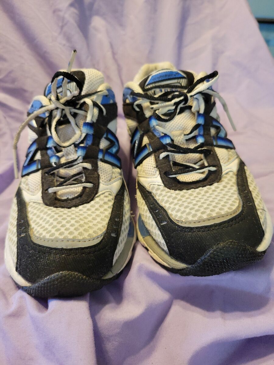 Día batería suficiente New Balance womens 1050 running shoes sneakers size 7.5 white blue | eBay
