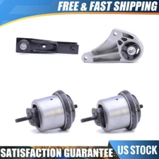 NEW Anchor 4X Engine Transmission Mount Kit For 07-08 GMC ACADIA V6 3.6L