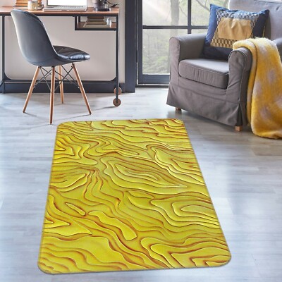 3D Golden Edge ZHUA2513 Game Non Slip Rug Mat Photo Carpet Zoe