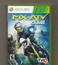 XBOX 360 MX VS ATV ALIVE ULTIMATE MOTORCROSS RACING Tested Video Game w/Manual