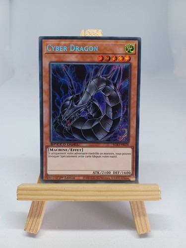YuGiOh CYBER DRAGON SGX3-ENI28 Secret Rare X3 1st Edition