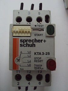 KTA3-25 Sprecher + Schuh Motor Circuit Control Protector KTA 3-25