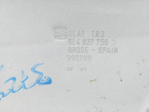 6L4837756 Elevalunas Delantero Derecho para SEAT CORDOBA BERLINA (6L2) 9068809 - Imagen 4 de 10