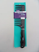 New GOODY Total Texture Detangling Comb Wide Spaced Teeth Preserve Curl