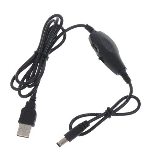 USB 5V to 9V 12V 0.5A 5.5x2.1mm ON OFF Cable for Speakers/Router/LED - Picture 2 of 8