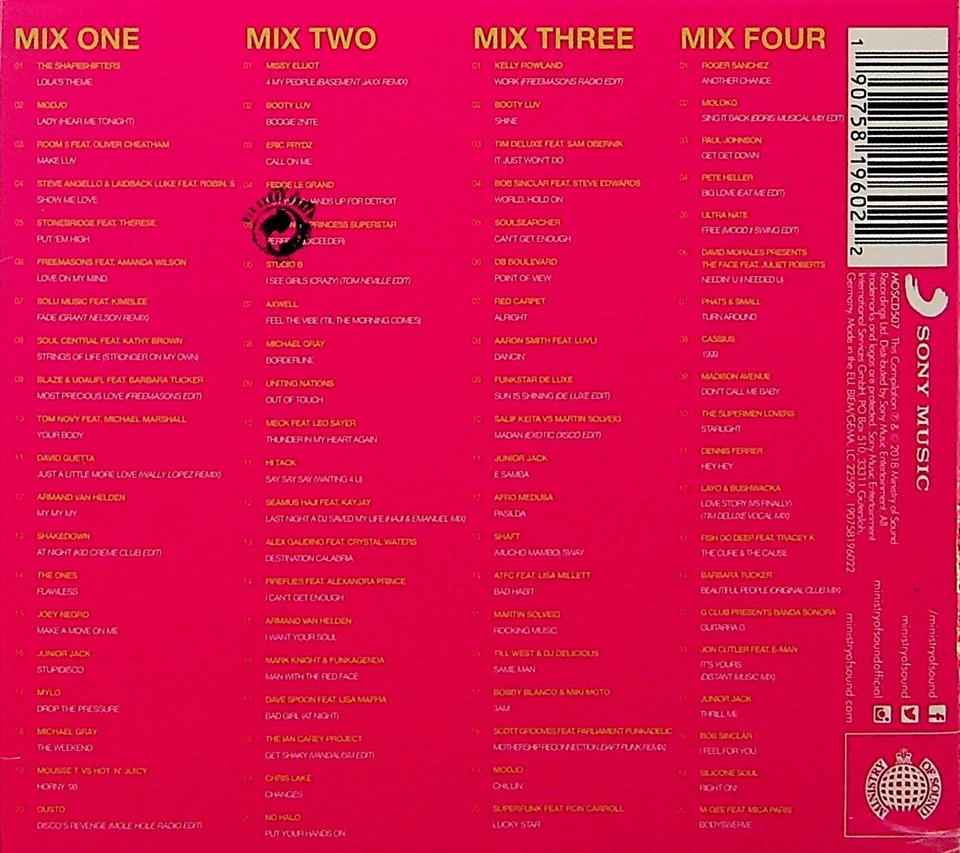 Ministry of Sound- The Best Funky House Classics 4-CD NEW David Guetta/Axwell ++ - Image 2 of 2