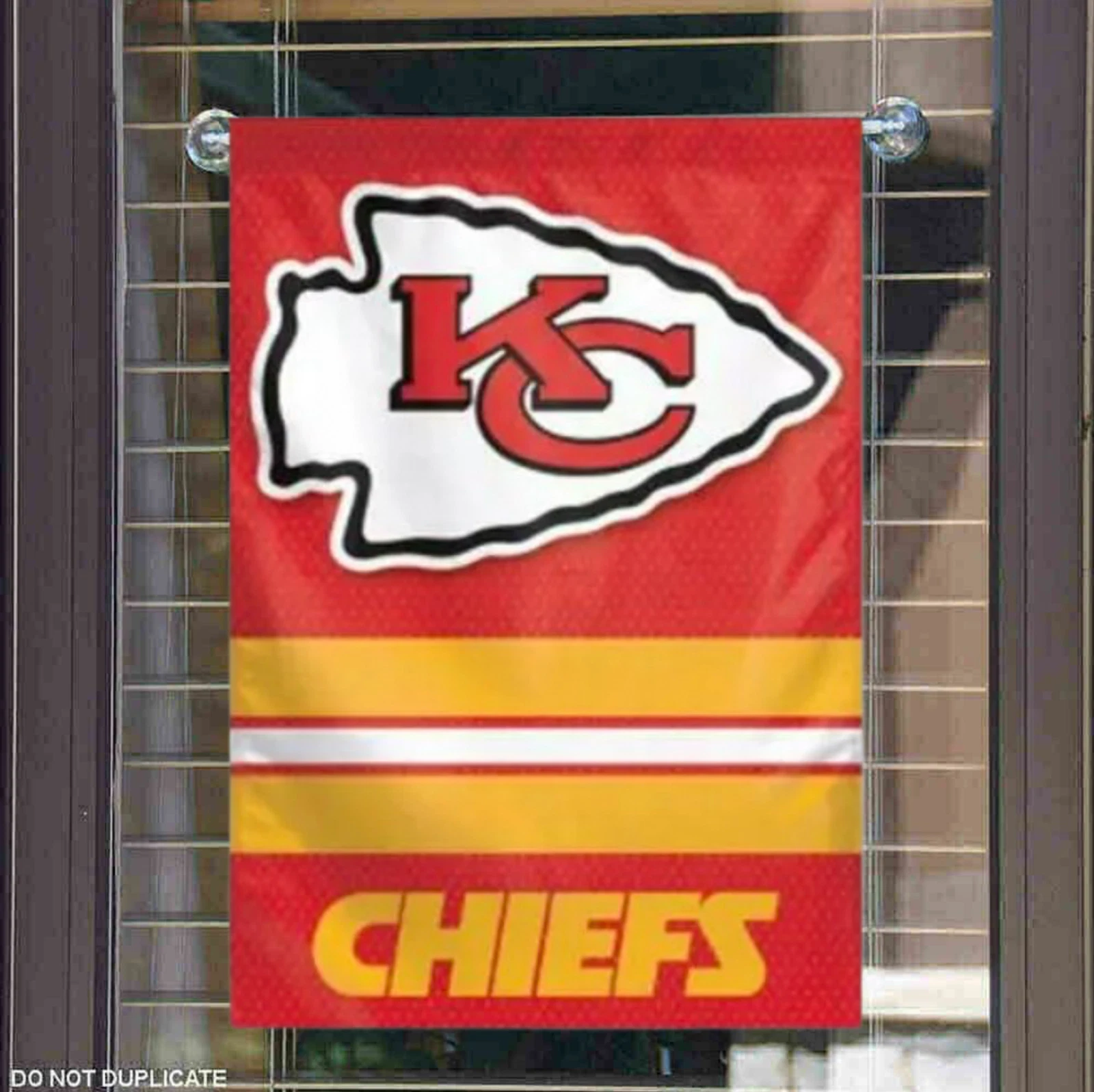 Kansas City Chiefs Double Garden Flag