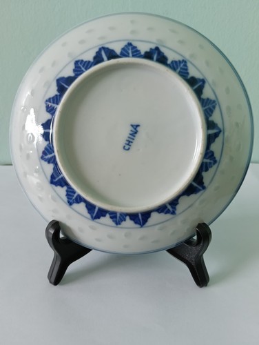 Chinese Antique Blue and White Qing Dynasty Landscape Porcelain Plate 清青花瓷山水碟 - Picture 2 of 4