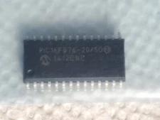 Microchip Tech PIC16F876-20/SO IC - 8-Bit Microcontroller