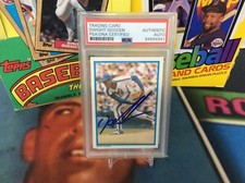 Dwight Gooden PSA DNA Certified 1985 Topps All Star Card Autographed Signed card