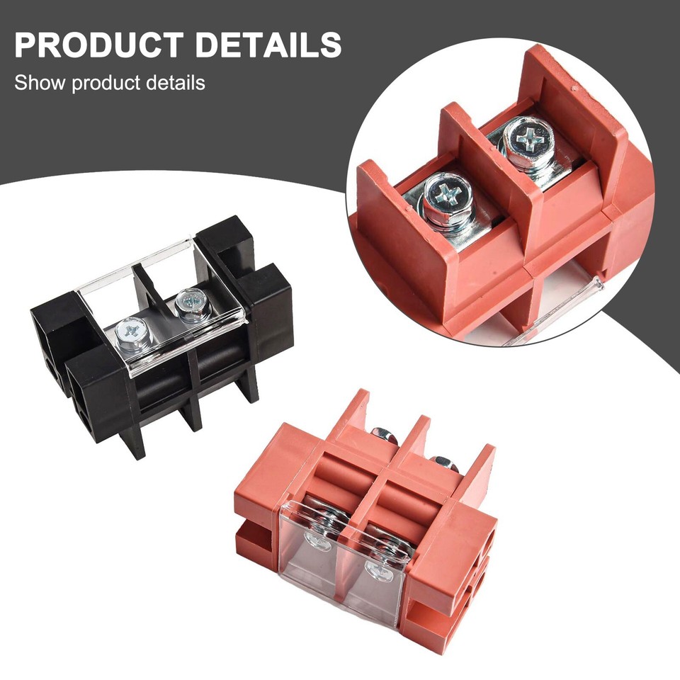 Pure Copper Connector Terminal Rated Voltage Electric Shock Proof
