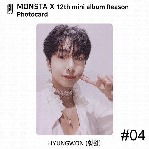 Monsta X 12th Mini Album Reason Official Photocard Each Member Unit KPOP K-POP - Picture 49 of 84