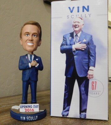 Dodgers Vin Scully ボブルヘッド 🎙️ Vin Scully Bobblehead Dodgers SGA Giveaway New 5/19/25