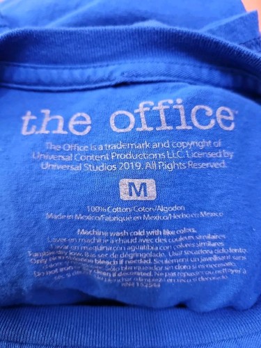 the office Dunder Mifflin Inc. Youth Medium T-shirt Paper Company Scranton PA - Picture 3 of 3