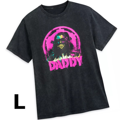 Disney Parks Star Wars Darth Vader ''Daddy'' T-Shirt LARGE by Ashley Eckstein