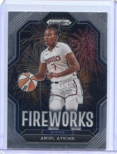 2023 Panini Prizm WNBA Fireworks NO. 13 Ariel Atkins - Washington Mystics