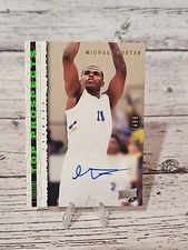 2022 UD GOODWIN CHAMPIONS TOP PROSPECTS AUTO - MICHAEL FOSTER RC 284/499 #TP-MF