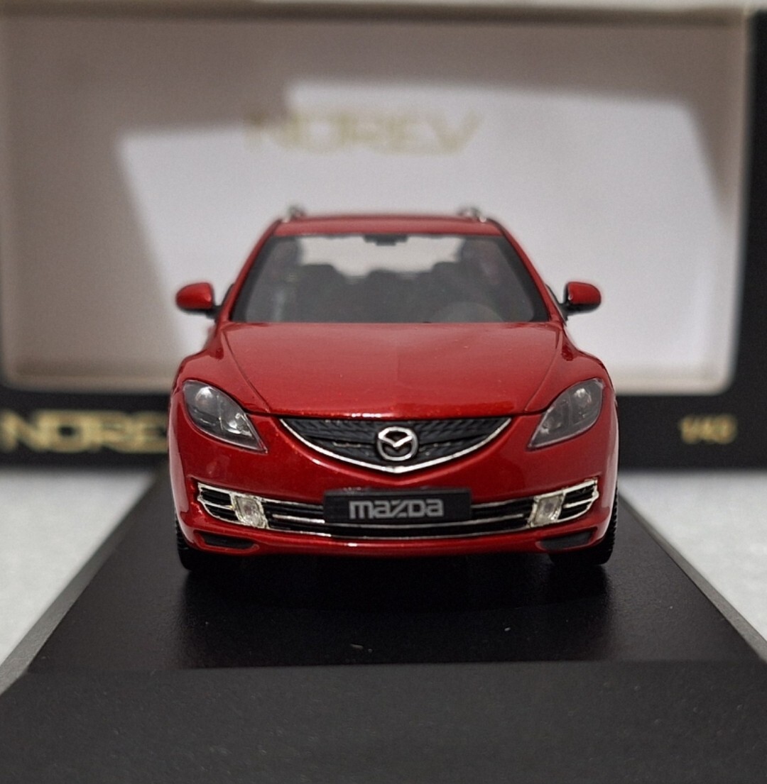 Mazda 6 FW 2008 Red 1:43 Norev 800680 EXTREMELY RARE | eBay