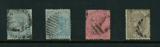 Ceylon Scott # 69 70 71 73 F-VF Used British Colony Stamps Cat $84