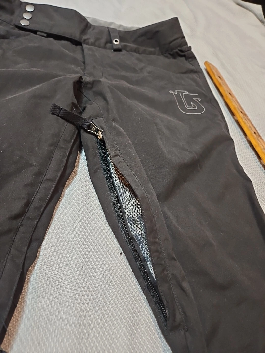 burton lined logo waterproof insulated dryride pants