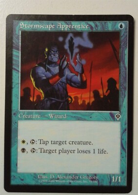Stormscape Apprentice *Common* Magic MtG x1 Invasion MP