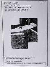 REPLACEMENT IRONING BOARD COVER TO FIT 18"X51" EURO-PRO EP36 AND EP39 IB SURFACE
