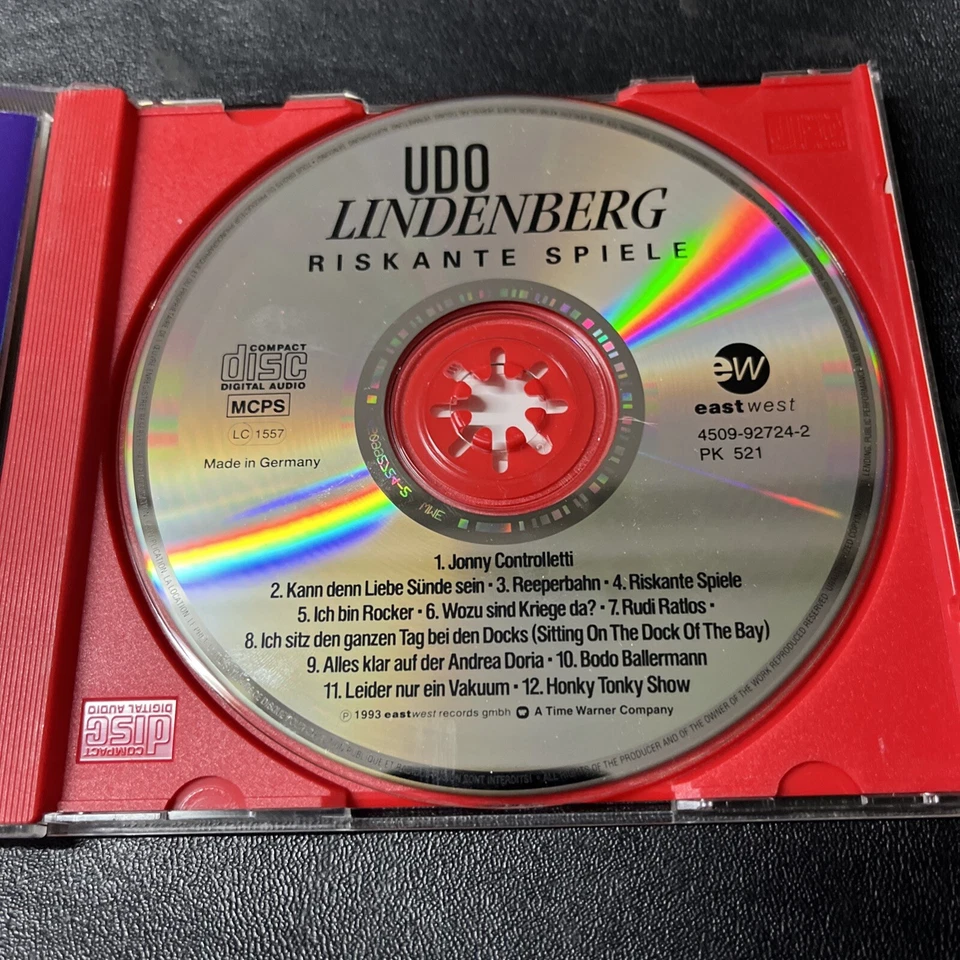 Udo Lindenberg - Riskante Spiele - CD Album - Zustand Sehr Gut @101 - Bild 3 von 3