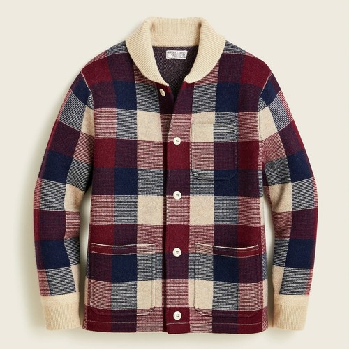 Boiled Merino Wool Chore Jacket 