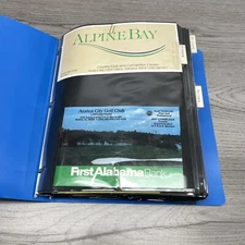 Lot of Vintage Letter A  State Golf Score Cards 120  Total Not Scored Rare