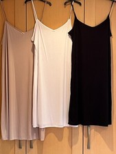 Ex-Famous Store Anti-Static Satin Trim Full Slip - BNWOT - Many Sizes/Colours