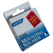 250 - 1000 Clear Adhesive Photo Mounting Squares Acid Free Fast Dispatch FREE