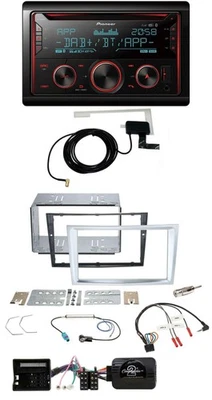 Pioneer 2DIN Lenkrad DAB USB CD Bluetooth Autoradio für Opel Zafira Astra H Cors - Bild 1 von 4