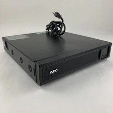 APC SMX1500RM2UCNC Rack Mounted Battery Backup AP9630 Tested No Batts No Caddy