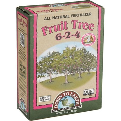 Down To Earth 5 Lb. 6-2-4 Fruit Tree Mix DTE07849 Down To Earth DTE07849
