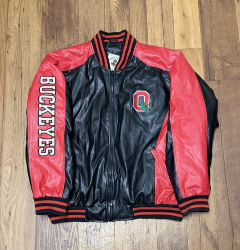 Vintage Steve and Barry’s NCAA “Ohio State Buckeyes” Varsity Jacket/ Sz: XL - Picture 5 of 8