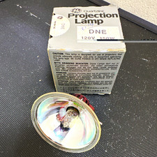 Vintage GE Quartzline DNE Projection Lamp 120V 150W Original Box NOS
