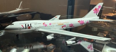 JAL Japan Airlines 747-300 Super Resort Express 1/400 JA8187  Gemini Jet