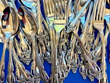 Oneida Community BRAHMS Stainless Flatware Silverware Pierced USA CHOICE