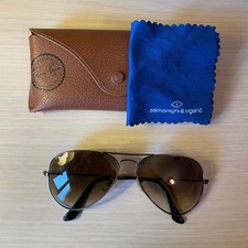 Ray-Ban Aviator originali – Lenti marroni – Custodia inclusa – Ottime condizioni