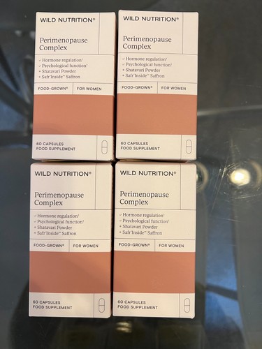 Wild Nutrition PERIMENOPAUSE COMPLEX Frauen x 4 - 60 Kapseln (240) EXP: 11/26