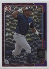 2015 Bowman Prospects Purple Ice 23/50 Dermis Garcia #BP13 3y6