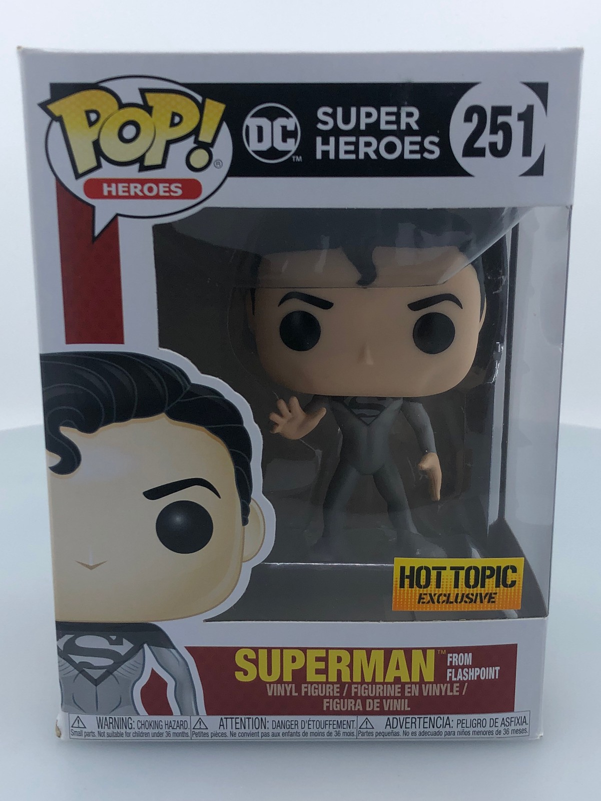 Superman From Flashpoint #251 Caja Dañada Ver Fotos