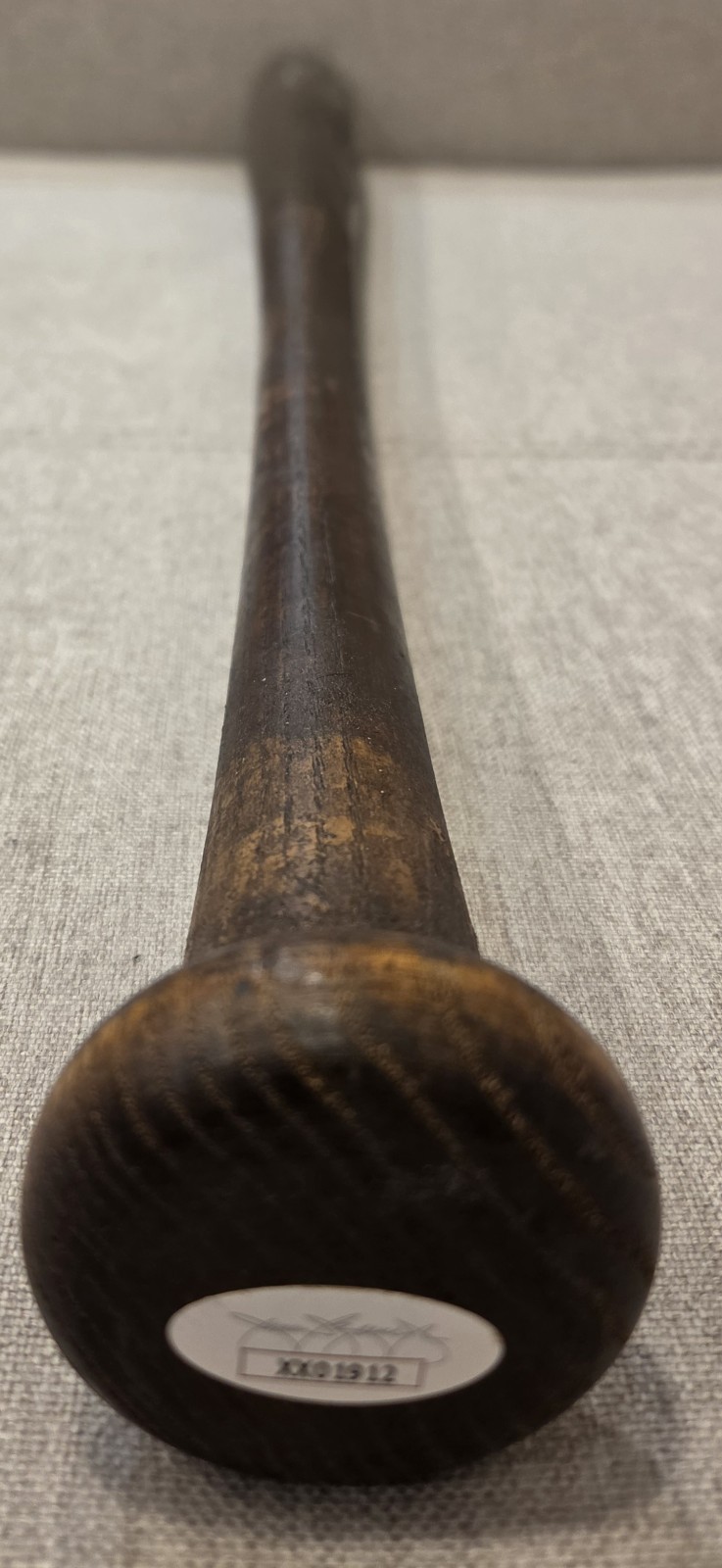 1986 Reggie Jackson Signed Auto HOF Game Used GU Uncracked LVS Bat PSA LOA view 7