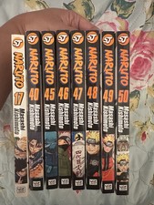 Naruto Manga Bundle 45-50 (plus 17 and 40)