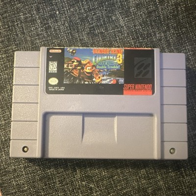 Nintendo Donkey Kong Country 3 Dixie Kong's Double Trouble SNES NTSC-U/C Cart