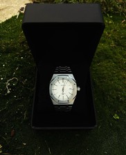 SEIKO Mod Royal Oak Weißes Dial 41mm 